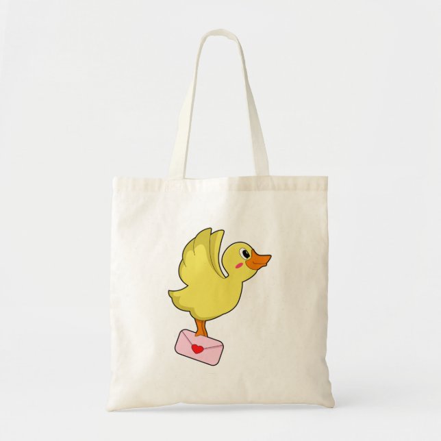 Bolsa Tote Letra Duck Carrier pomeon (Frente)