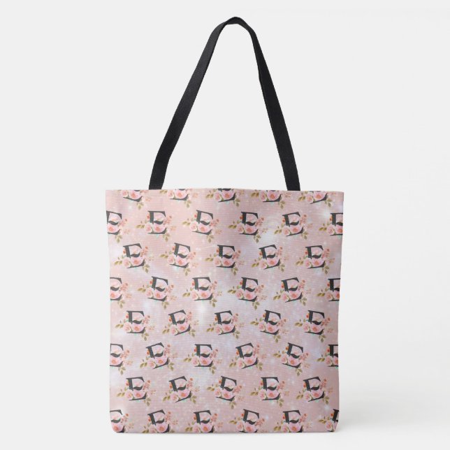 Bolsa Tote Letra E (Frente)