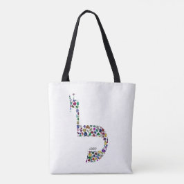 Bolsa Tote Letra "LAMED"