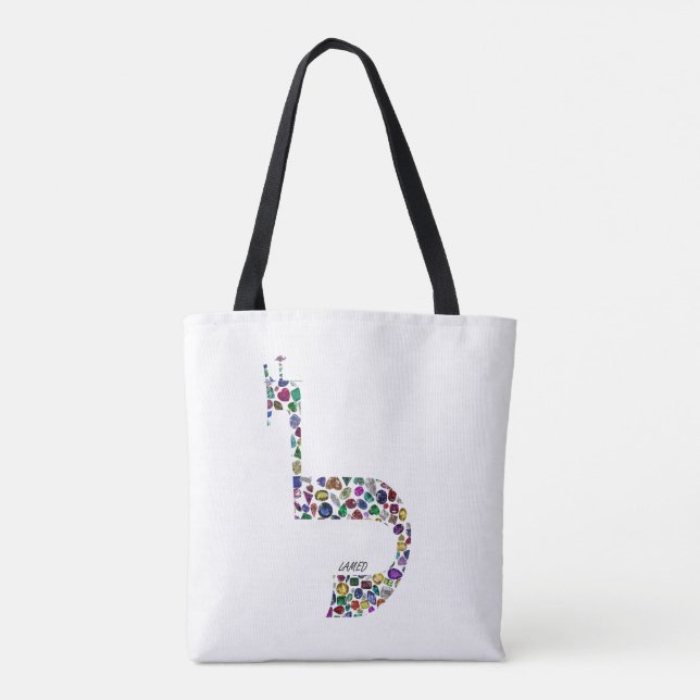 Bolsa Tote Letra "LAMED" (Verso)