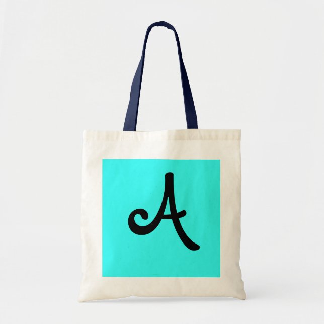 Bolsa Tote letra legal "A " (Frente)