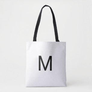 bolsa tote letra M