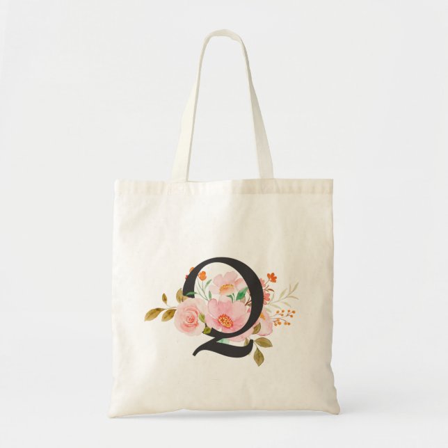 Bolsa Tote Letra Q (Frente)