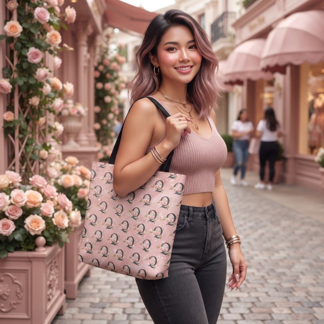 Bolsa Tote Letra Q (Criador carregado)