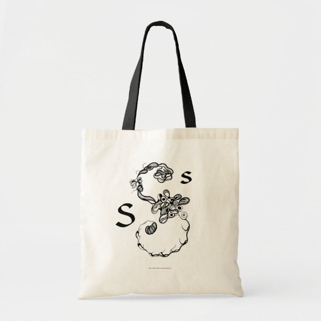 BOLSA TOTE LETRA S (Frente)