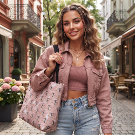 Bolsa Tote Letra T
