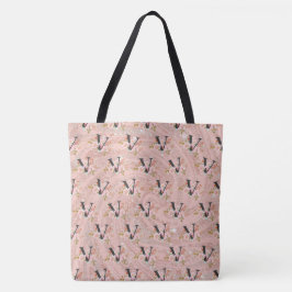 Bolsa Tote Letra V