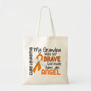 Bolsa Tote Leucemia do vovô do anjo 2