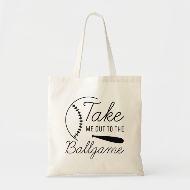 Bolsa Tote Leva-Me Para O Jogo De Bandeja (Frente)