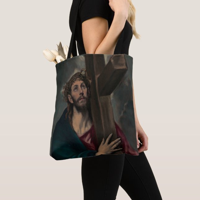Bolsa Tote Levando a cruz (Close Up)