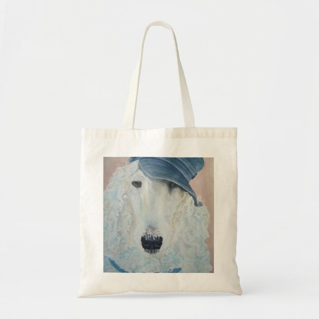 Bolsa Tote Levantando a sacola da caniche (Frente)