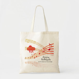 Bolsa Tote LEVANTAR HALLELUJAHS NA TEMPESTADE Personalizada R