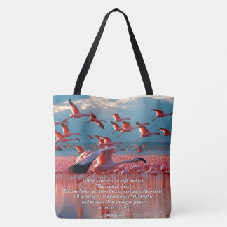 Bolsa Tote Levante Os Olhos No Alto, Deus E Criação Verso