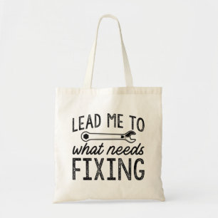 Bolsa Tote Leve-Me A Que Necessita Correção