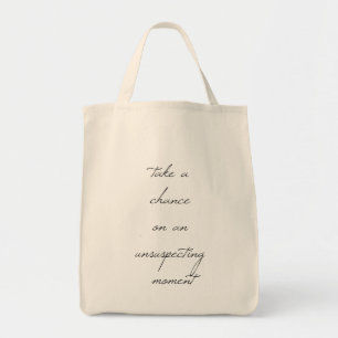 Bolsa Tote Leve Um Saco De Tote De Compras De Chance