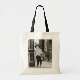 Bolsa Tote Lewis Wickes Hine - vendedor de jornais em St