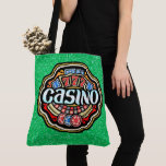 Bolsa Tote Lg. TOTALIZADOR DO CASINO - Ver Verso<br><div class="desc">Que ótima bolsa para carregar todos os seus ganhos... :) Na parte de trás, altere o nome ou exclua-o. Use a "escala" ou - para alterar o tamanho do texto. Altere a fonte se desejar. Espero que você adore isto, e terei mais versões. Veja minhas COLEÇÕES DE BOLSAS, COLEÇÃO DE...</div>