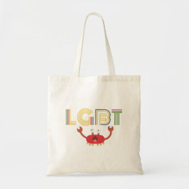 Bolsa Tote LGBT - Direitos Humanos - Caranguejo Bonito
