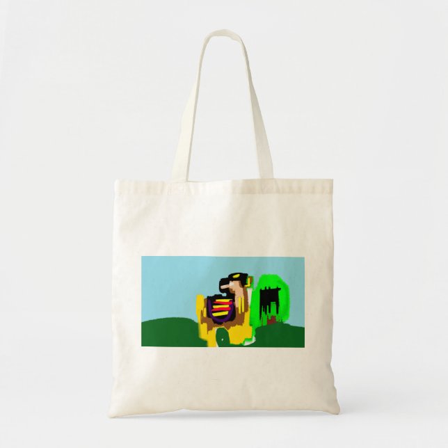 Bolsa Tote Lhama alegria  (Frente)
