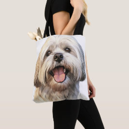 BOLSA TOTE LHASA APSO DOG ADORÁVEL