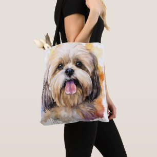 BOLSA TOTE LHASA APSO DOG ADORÁVEL