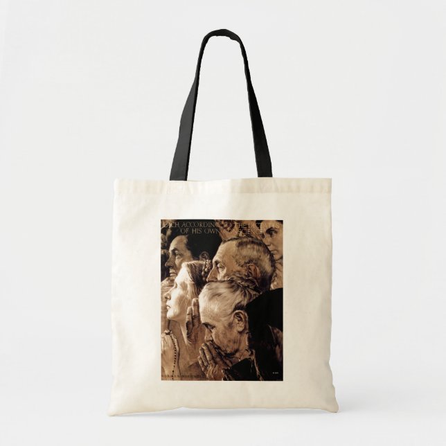 Bolsa Tote Liberdade de Culto (Frente)