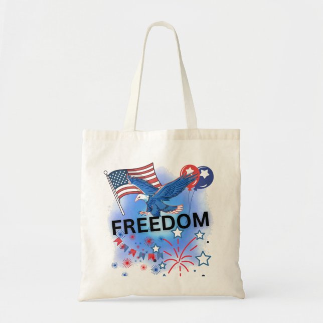 Bolsa Tote Liberdade dos EUA (Frente)
