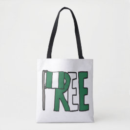 Bolsa Tote Liberdade na Nigéria