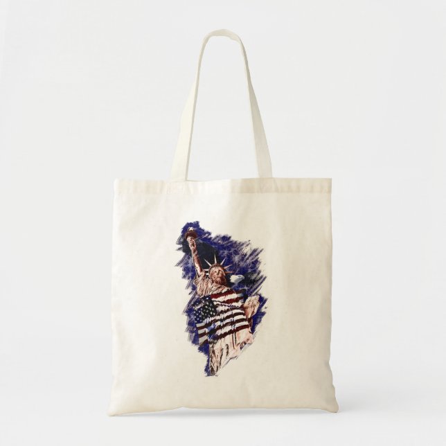 Bolsa Tote Liberdade Para Todos (Frente)