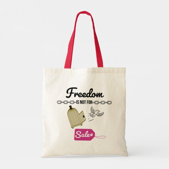 Bolsa Tote Liberdade sem preço | (Verso)