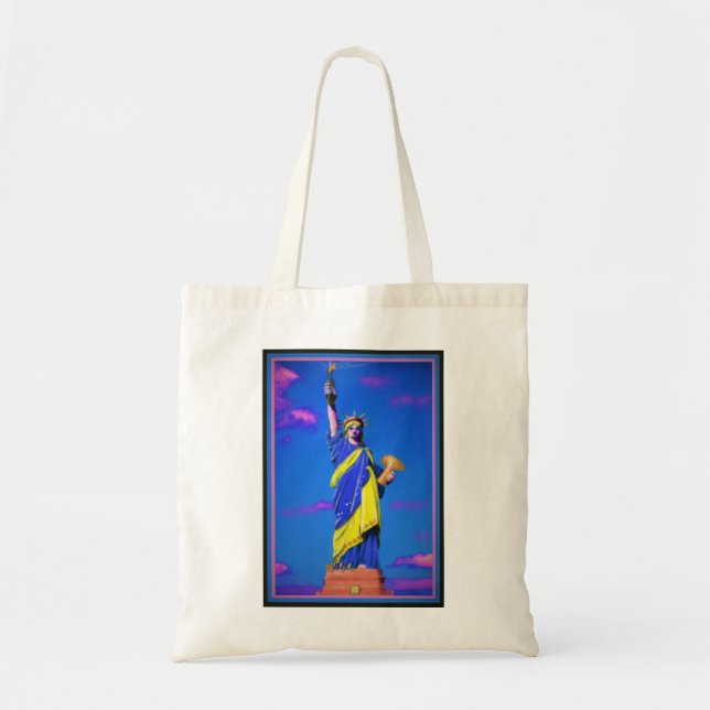 Bolsa Tote Liberdade Ucraniana (Frente)
