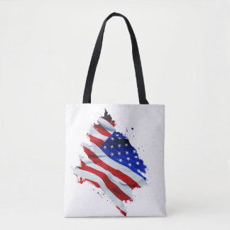 Bolsa Tote Liberty Carryall - Saco de Bandeira Americana Prem