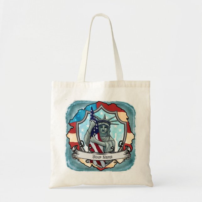 Bolsa Tote Liberty EUA (Frente)