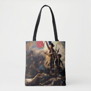 Bolsa Tote Liberty Liderando as Pessoas, Eugene Delacroix