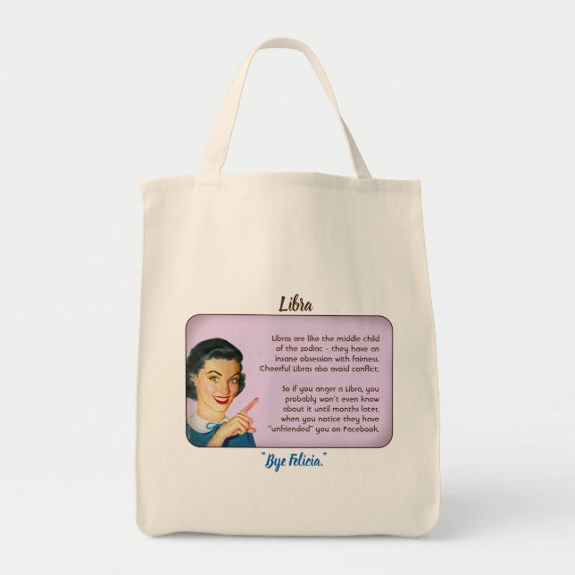 Bolsa Tote Libra (Frente)