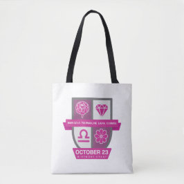 Bolsa Tote Libra Aniversário Crest™ para 1-23 de Outubro