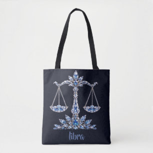 Bolsa Tote Libra Cristal de Prata Coleção Luxo