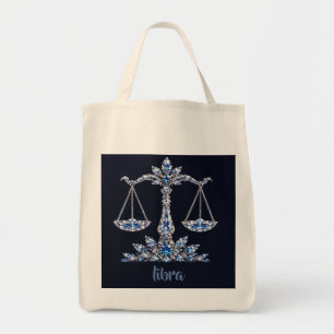 Bolsa Tote Libra Cristal de Prata Coleção Luxo