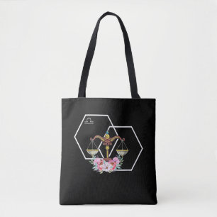 Bolsa Tote Libra Zodiac - Sinal de Outubro Aniversário