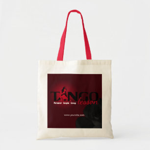 Bolsa Tote Lição de Tango - Saco impresso