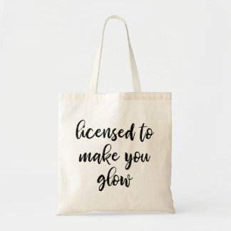 Bolsa Tote Licensed Esthetician Tote Bag