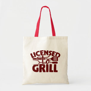 Bolsa Tote Licensed To Grill
