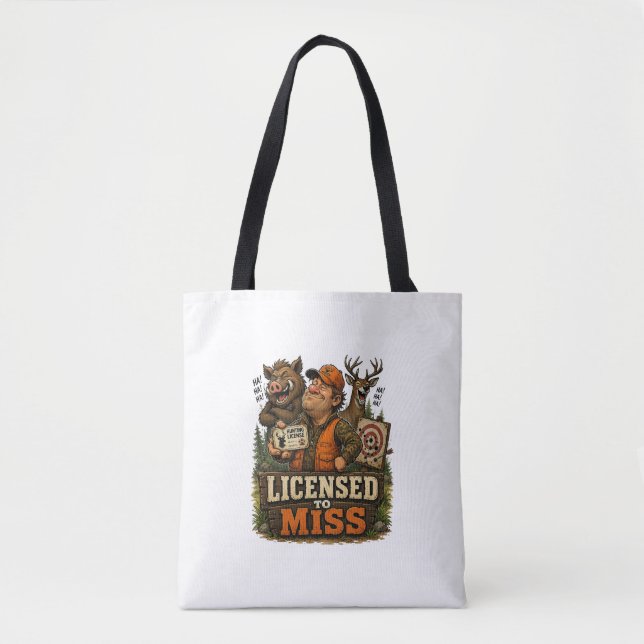 Bolsa Tote Licensed To Miss (Frente)
