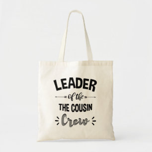 Bolsa Tote Líder Da Tripulação De Primos Camisa Divertida De 