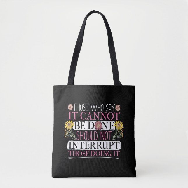 Bolsa Tote Líder Feminina Empoderada (Frente)