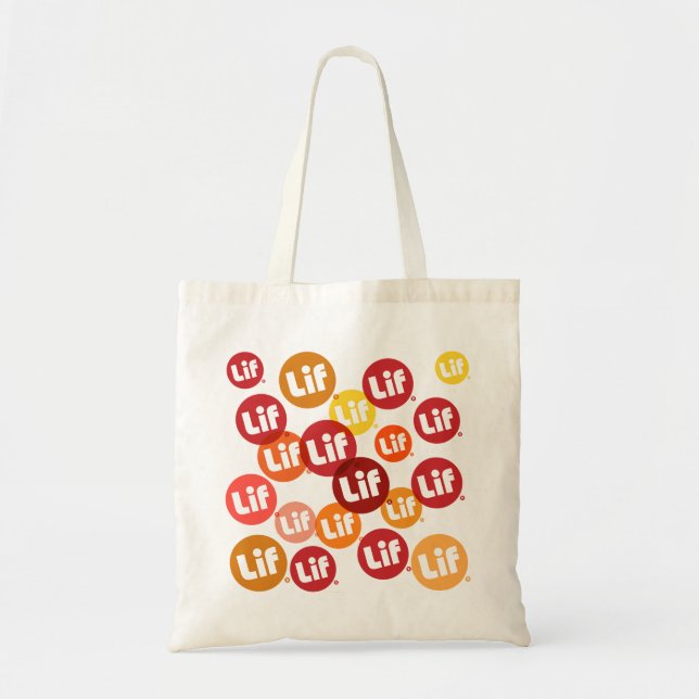 Bolsa Tote Lif. Bolhas. (Frente)