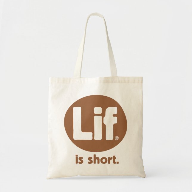 Bolsa Tote Lif. É Curto. Russo. (Frente)