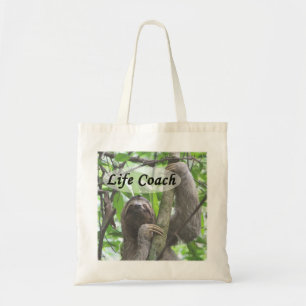 Bolsa Tote Life Coach Sloth