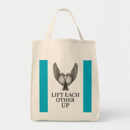 Bolsa Tote "Lift Each Other Up" Birds. Tote Bag