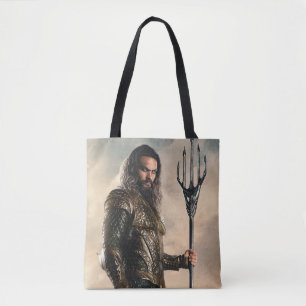 Bolsa Tote Liga da Justiça Aquaman Em Battlefield